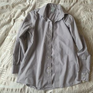 Brooks brother burgundy dress shirt